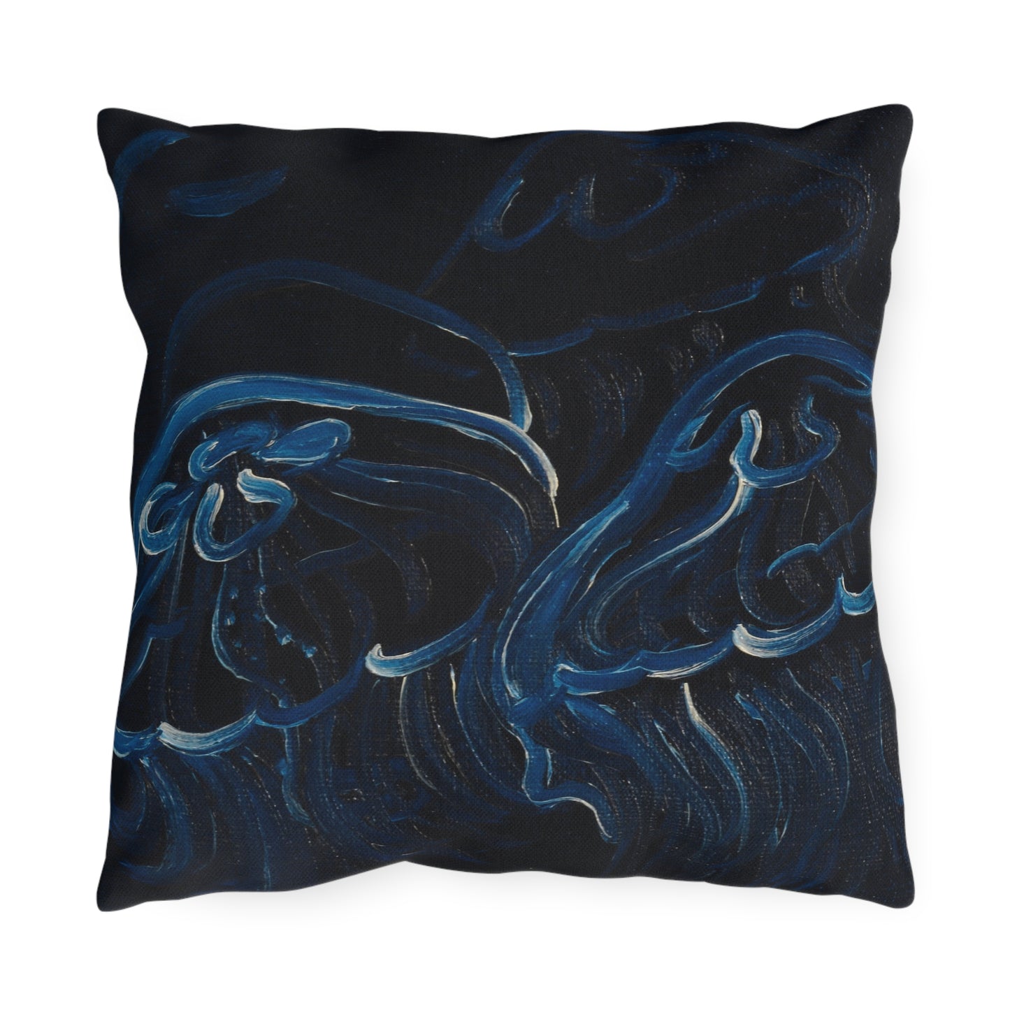 Sea Jellies, Outdoor Pillow