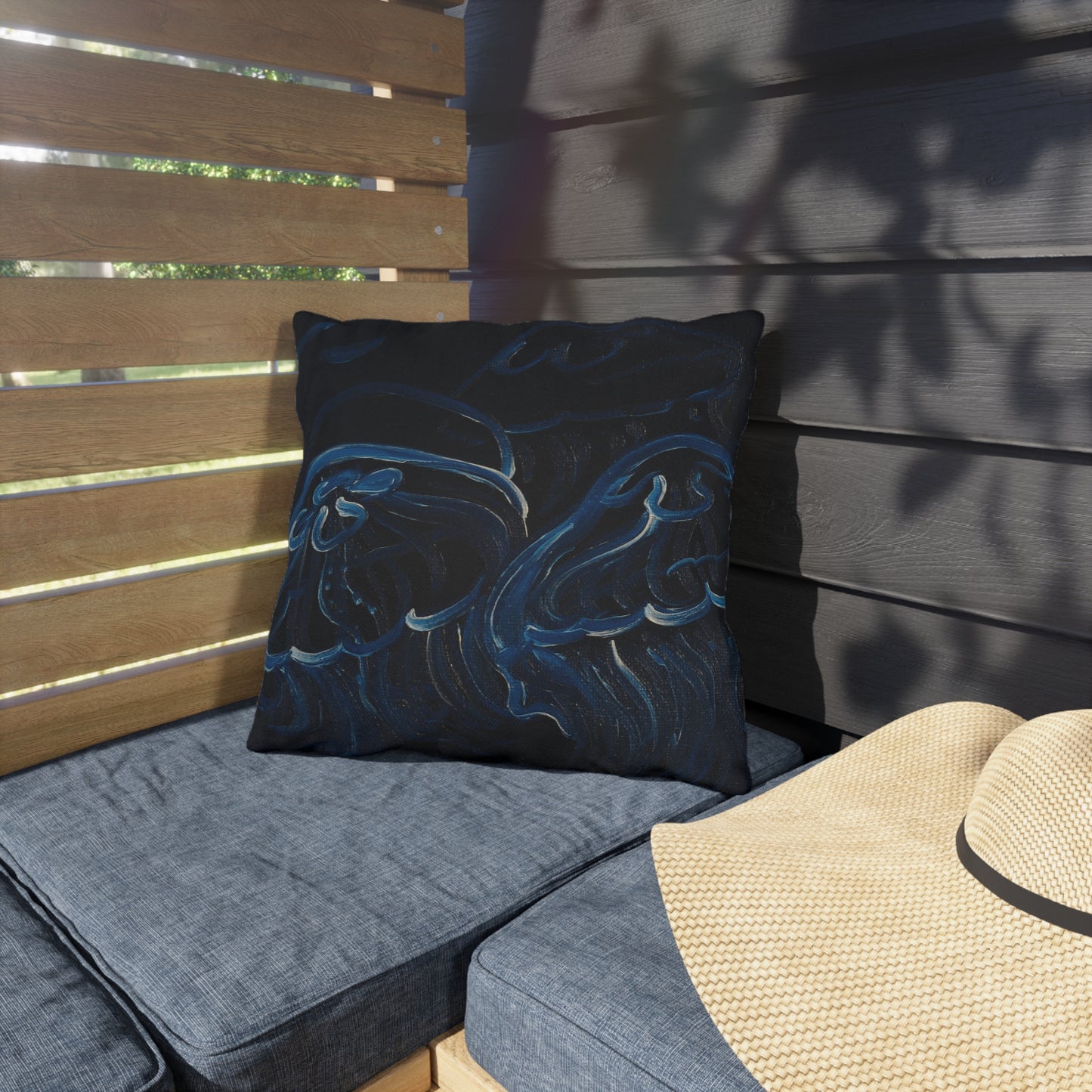 Sea Jellies, Outdoor Pillow