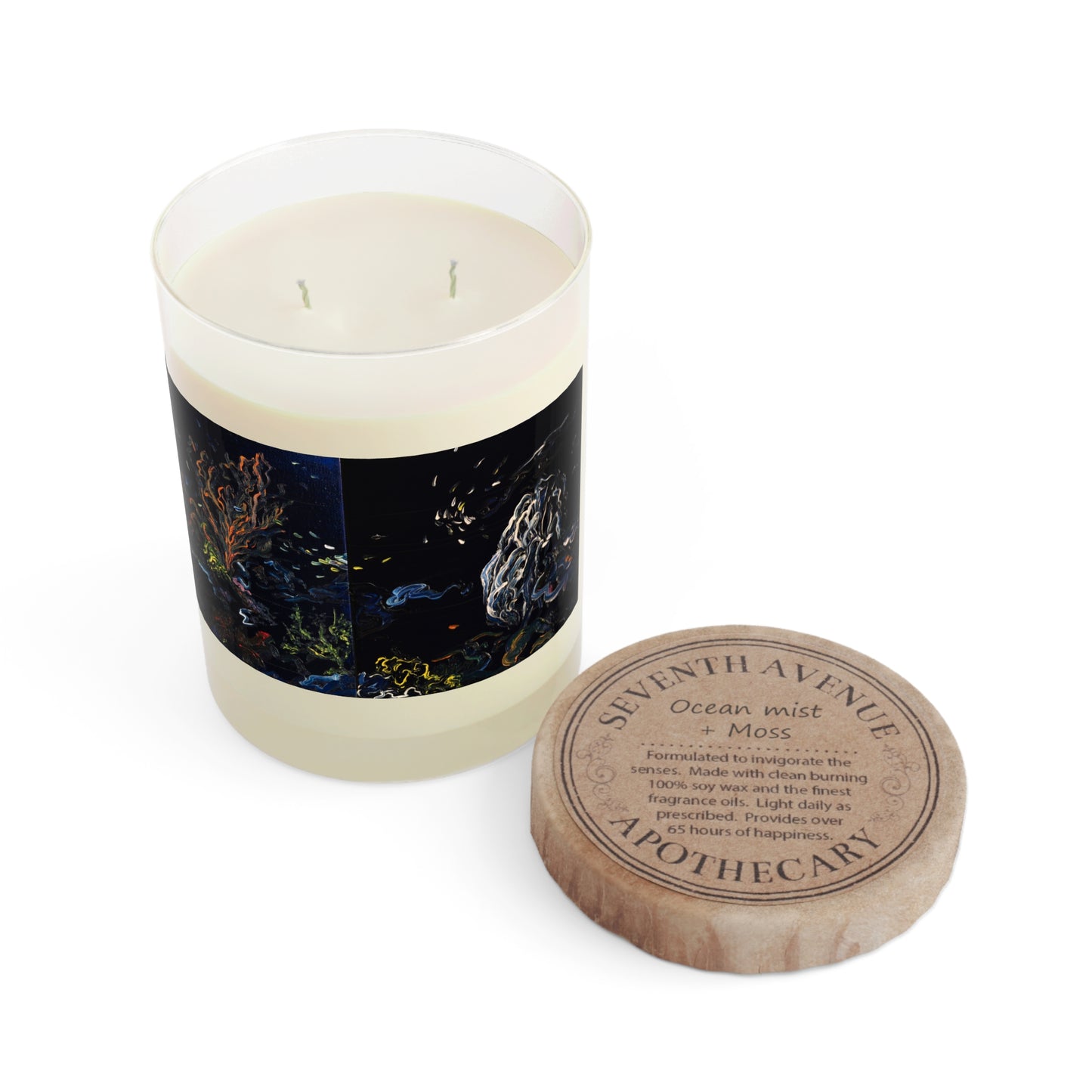 Ocean Dreams, 11oz Ocean Mist & Moss Scented Candle