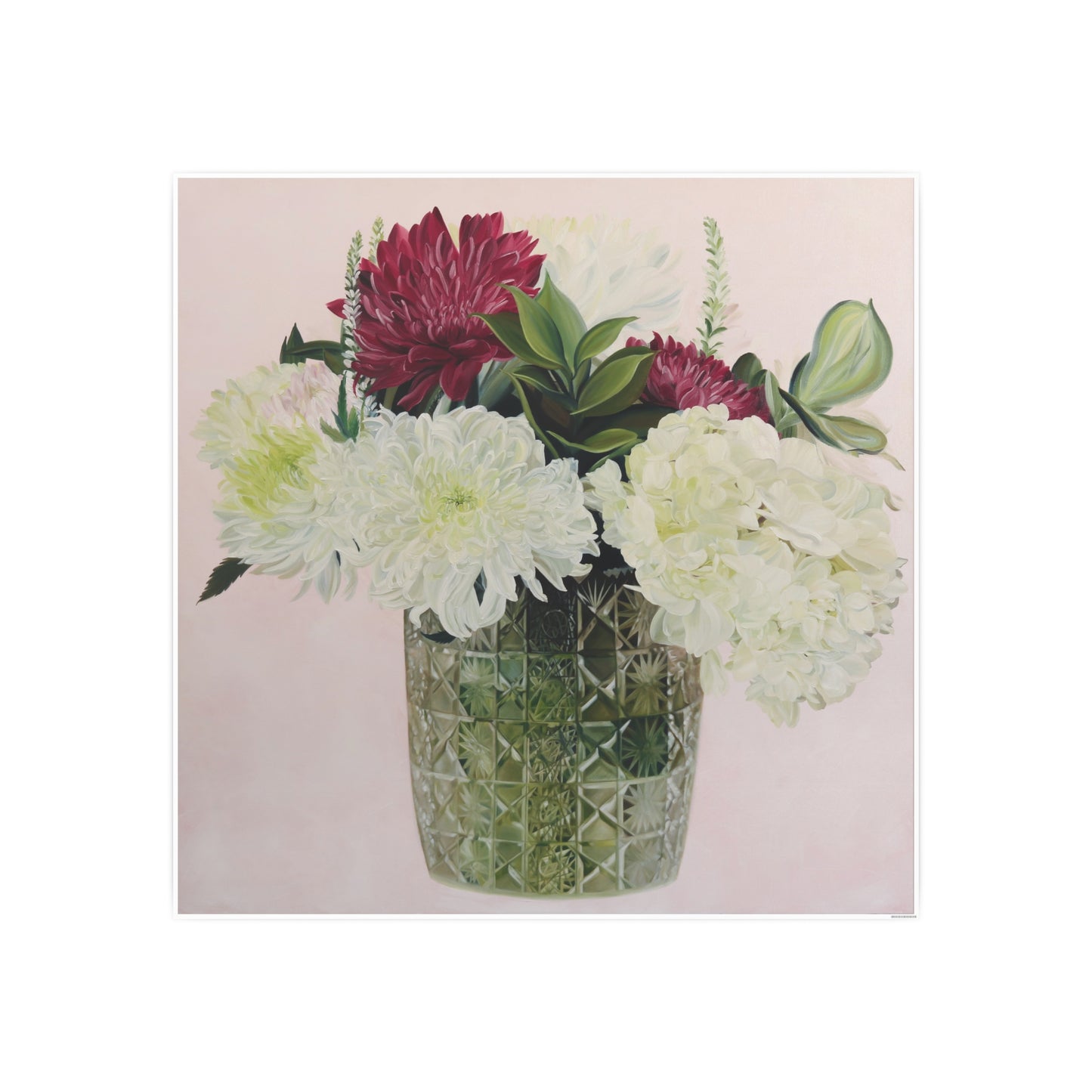 His Flowers, Art Satin Finish Paper Poster