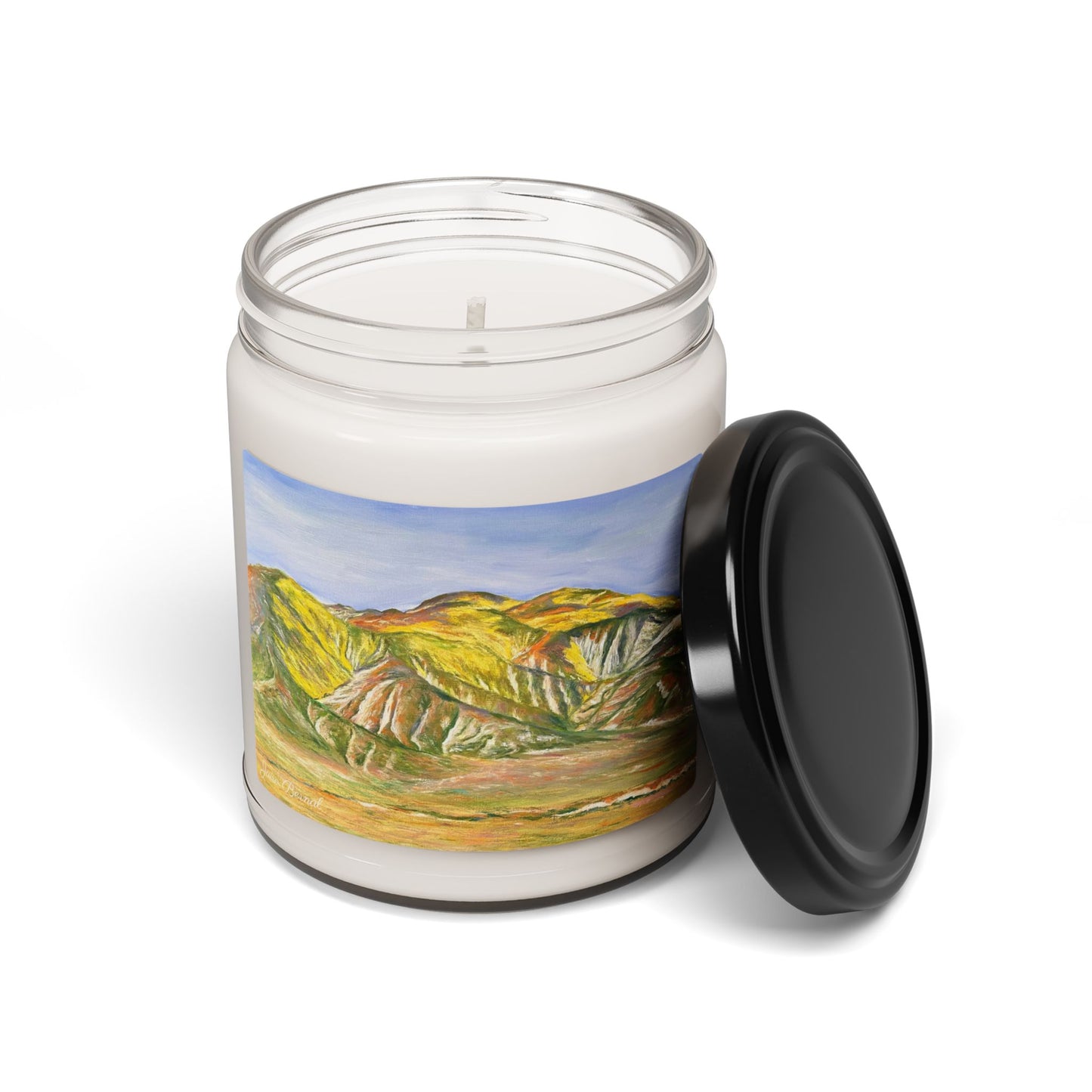 Carrizio Plain National Monument, Clean Cotton Scented Candle