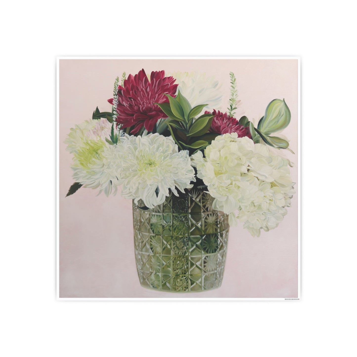 His Flowers, Art Satin Finish Paper Poster