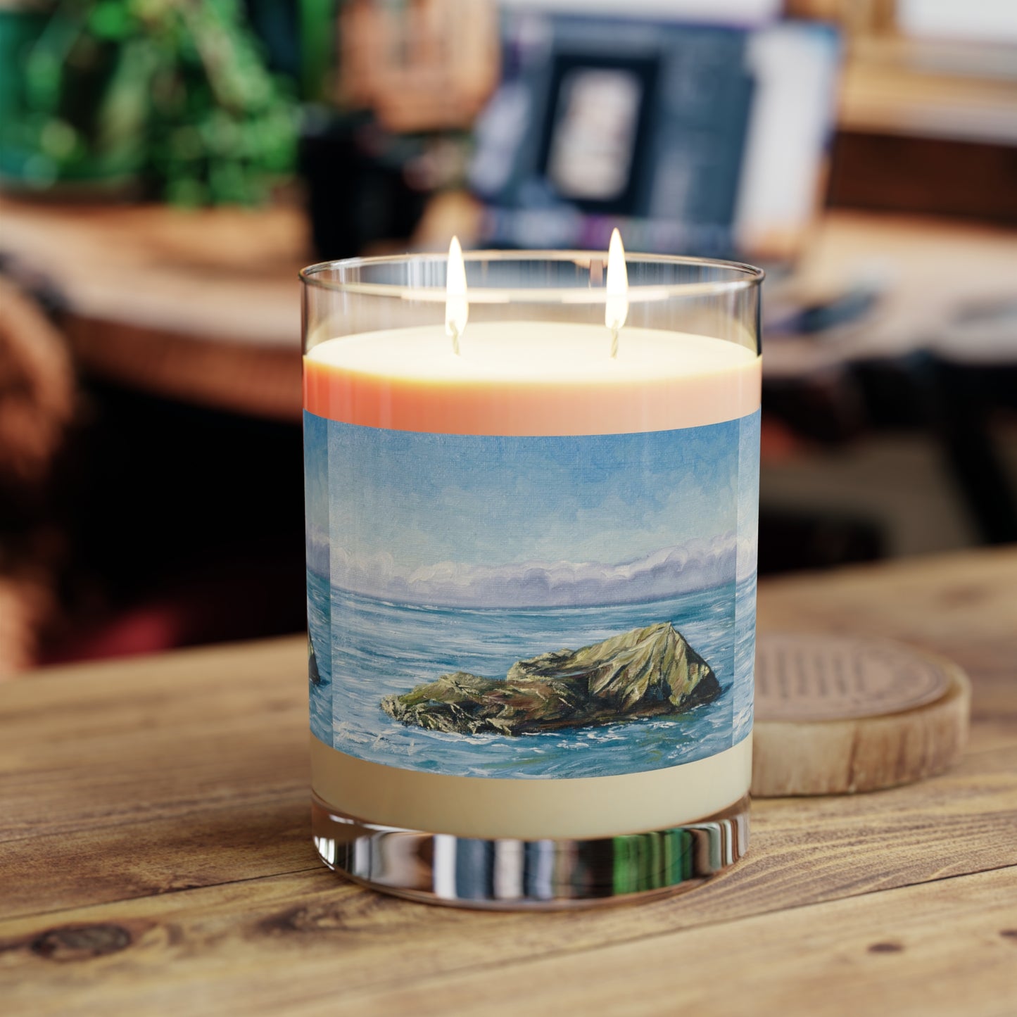 Blue Waters, Ocean Mist & Moss Scented Candle