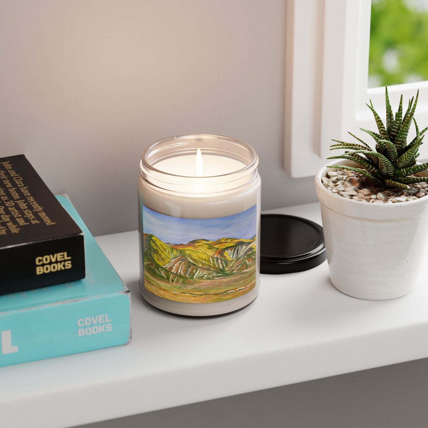 Carrizio Plain National Monument, Clean Cotton Scented Candle