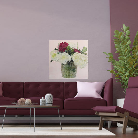 His Flowers, In/ Outdoor Silk Posters
